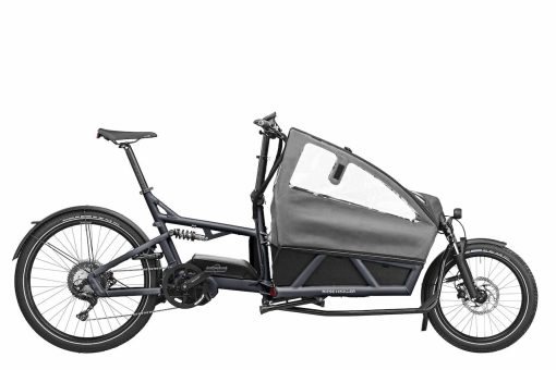 Riese&Müller E-Fully-Lasten-Rad Load 60 für 2 Kinder - 1000 Wh Akku!