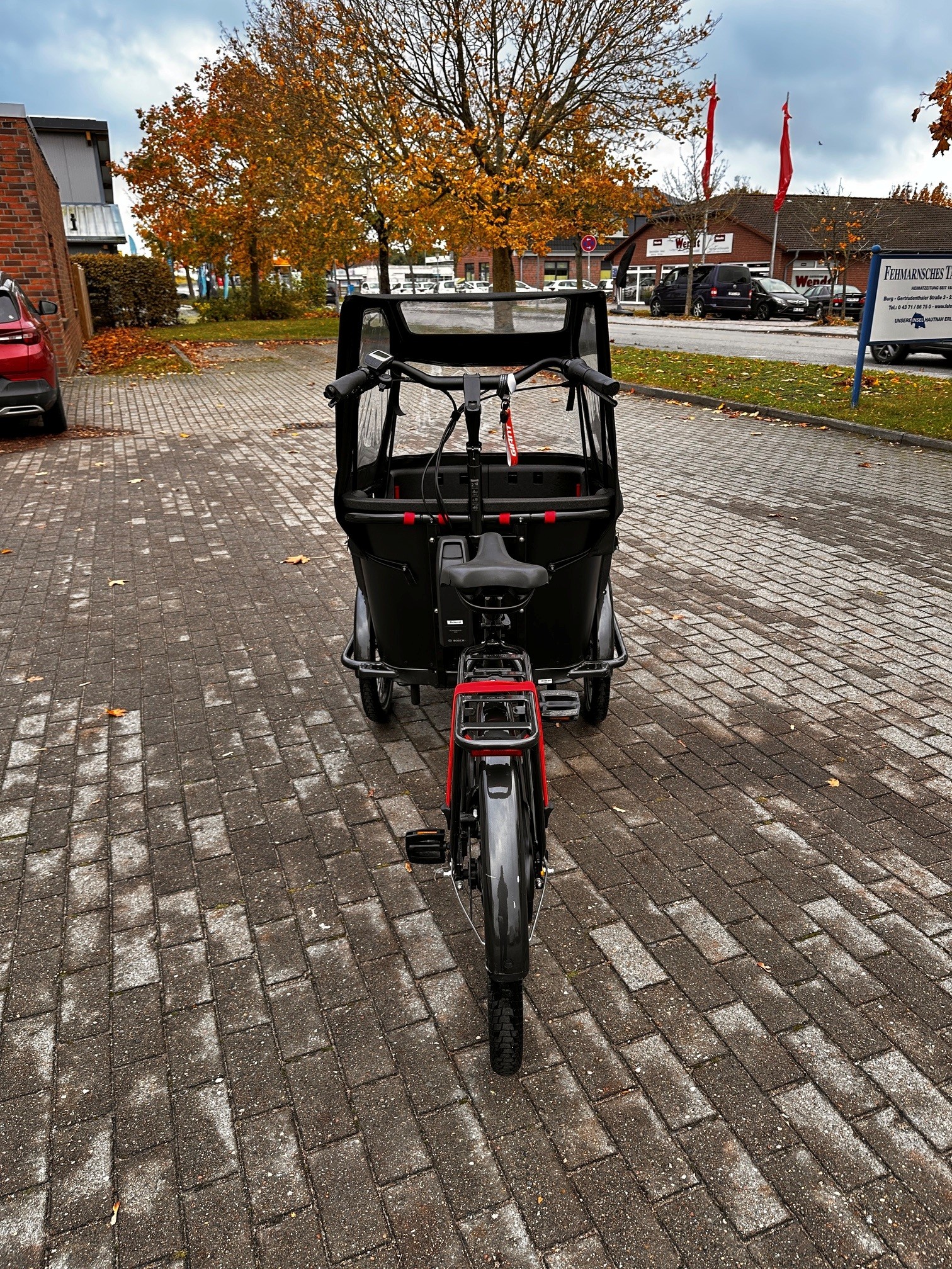 E-Lastenrad - Batavus Fier 3 - 2026er Saisonrad - inkl. Regenverdeck - 500 Wh - 924 km - AC3586993 – Bild 5