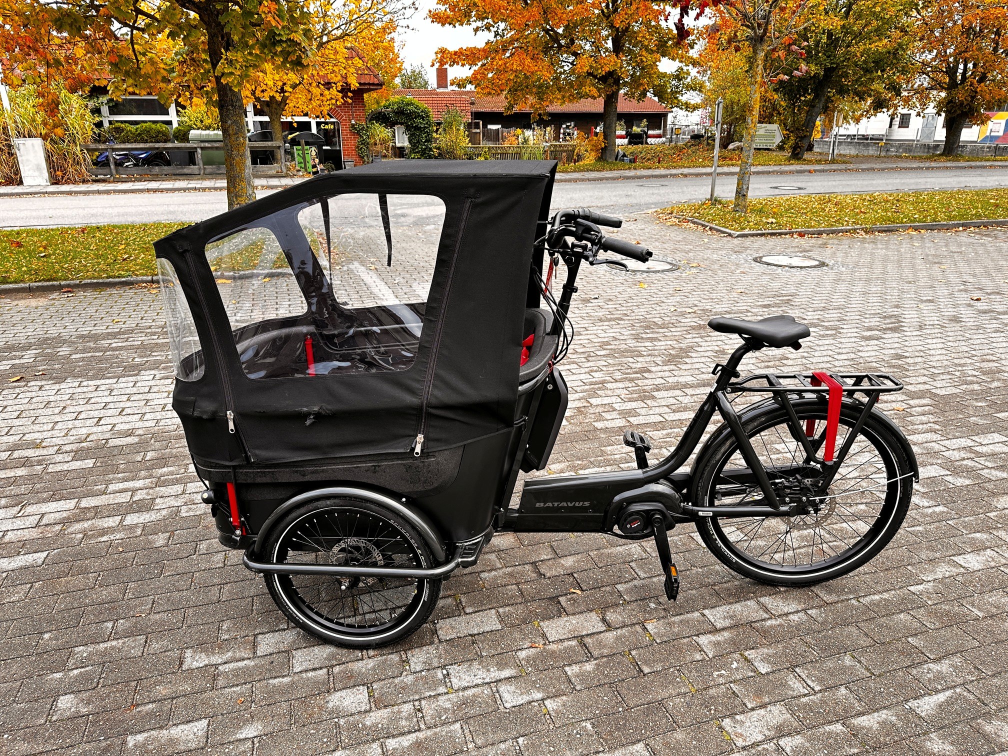 E-Lastenrad - Batavus Fier 3 - 2026er Saisonrad - inkl. Regenverdeck - 500 Wh - 924 km - AC3586993 – Bild 3